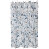 Штора для ванной 180x180см ПЭ крючки Листья SC-PE-07 (12)