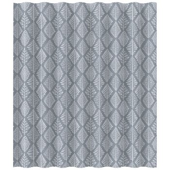 Штора для ванной 180х180см ПЭ крючки Папоротник SC-PE-40 (12)