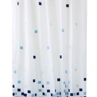 Штора для ванной 180x180см ПЭ крючки ПлиткаSC-09 (12)
