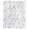 Штора для ванной 180x180см ПЭ крючки Рыбки полные вертикальные SC-PE-50 (12)