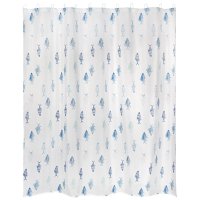 Штора для ванной 180x180см ПЭ крючки Рыбки полные вертикальные SC-PE-50 (12)