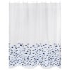 Штора для ванной 180x180см ПЭ крючки Рыбы половина SC-PE-01 (12)