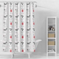 Штора для ванной 180x200см Peva Веселые коты Vetta (60)