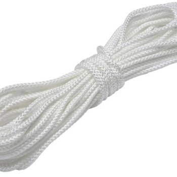 Веревка ПА d10мм 10м хозяйственная белая (25)