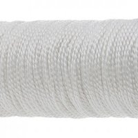 Нить полипропиленовая крученая d1мм 50м белая (100)