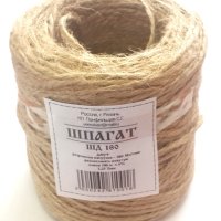Шпагат джутовый d2мм 180м текс1250 (60)