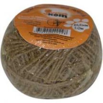 Шпагат льняной d1,5мм 50м РыжийКот (60)