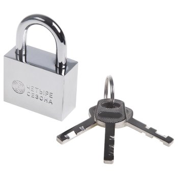 Замок навесной серия «Сталь» 40 мм Четыре сезона