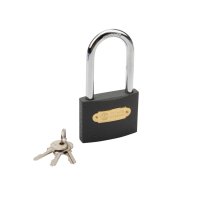 Замок навесной серия «Чугун» 75 мм длинная дужка Четыре сезона