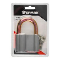 Замок навесной 80мм Ермак Алюминий (1/48)