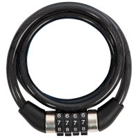 Замок тросовый 120см d8мм кодовый Park (60)
