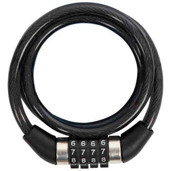 Замок тросовый 120см d8мм кодовый Park (60)
