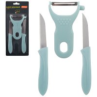 Набор кухонный Classico 3 предмета: нож 2шт+овощечистка блистер (72)