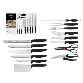 Нож кухонный 24предм SATOSHI Малон (5)