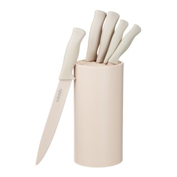 Нож кухонный 6предм SATOSHI Тулуза подставка (8) акция