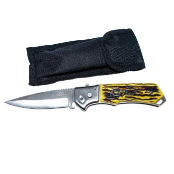 Нож складной  20см 512-1 кость (12)