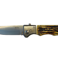 Нож складной  24см 563-1 кость (12)