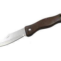 Нож складной цветное дерево дл клинка 60мм (1200)