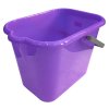 Ведро 16л прямоуг с носиком Мультипласт фиолетовый (10)