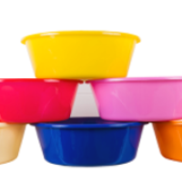 Таз  6л ПП д/пищ продуктов цвет в асс (30)