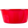 Таз 25л ПП для пищевых продуктов, красный (1/15)