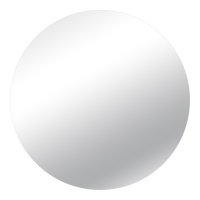 Зеркало настенное круг d60 серебристый Мансарда