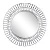 Зеркало настенное круг в ажурном корпусе d51 Мансарда серебро (1/5)