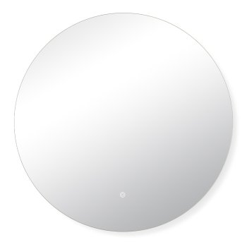 Зеркало настенное круг с LED-подсветкой d70 сенсорное Мансарда