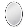 Зеркало настенное овал с LED-подсветкой 50*70 сенсорное Мансарда