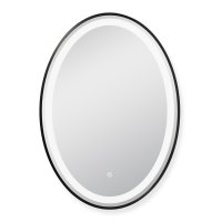 Зеркало настенное овал с LED-подсветкой 50*70 сенсорное Мансарда