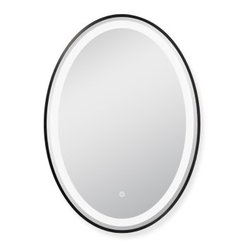 Зеркало настенное овал с LED-подсветкой 50*70 сенсорное Мансарда