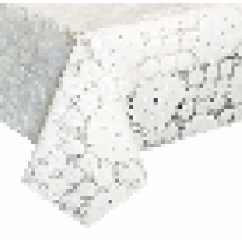 Клеенка ПВХ без основы 1,32x22м ажурная белая Easy Lace YL-100E (1)