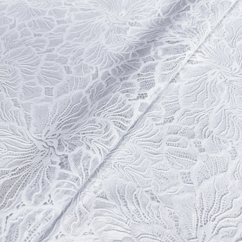 Клеенка ПВХ без основы 1,37x20м ажурная белая LS-A028 (1)