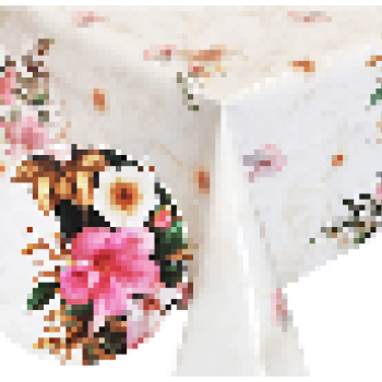 Клеенка ПВХ на тканевой основе 1,37x20м 0,28мм Diamond 3D TD-5850A (1)