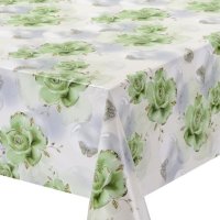 Клеенка ПВХ на тканевой основе 1,37x20м 0,28мм Diamond 3D TD-8006-4 (1)