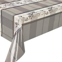 Клеенка ПВХ на тканевой основе 1,37x20м Жасмин XJ-1151CB-8057 (1)