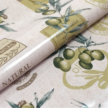 Клеенка ПВХ на тканевой основе 1,37х20м 0,26мм Глянец STS2448-3 (1)