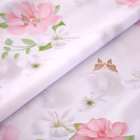 Клеенка ПВХ на тканевой основе 1,37х20м 0,26мм Глянец STS5016-1 (1)