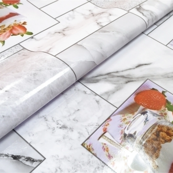 Клеенка ПВХ на тканевой основе 1,37х20м 0,26мм Глянец STS5371-1 (1)