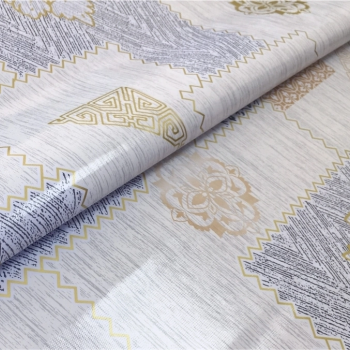 Клеенка ПВХ на тканевой основе 1,37х20м 0,26мм Глянец STS5419-1 (1)