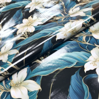 Клеенка ПВХ на тканевой основе 1,37х20м 0,26мм Глянец STS5719-1 (1)