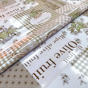 Клеенка ПВХ на тканевой основе 1,37х20м 0,26мм Глянец STS5752-1 (1)