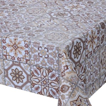 Клеенка ПВХ на тканевой основе глянец 1,37(+-3)х20м Grace STG098A