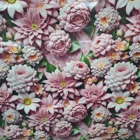 Клеенка ПВХ на тканевой основе глянец 1,40х20м Grace STS003A