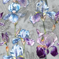 Клеенка ПВХ на тканевой основе глянец 1,40х20м Grace STS1112