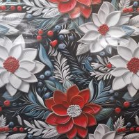 Клеенка ПВХ на тканевой основе глянец 1,40х20м Grace STS246A