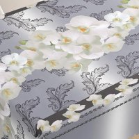 Клеенка ПВХ на тканевой основе глянец 1,40х20м Grace STS5160-1