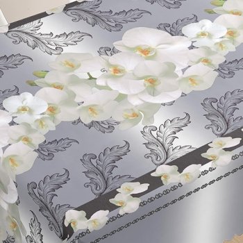 Клеенка ПВХ на тканевой основе глянец 1,40х20м Grace STS5160-1