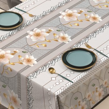 Клеенка ПВХ на тканевой основе глянец 1,40х20м Grace STS637