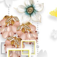 Клеенка ПВХ на тканевой основе глянец 1,40х20м Grace STSA5630-1